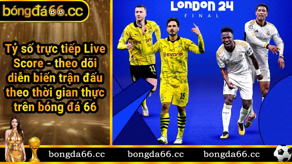 Tỷ số trực tiếp Live Score - theo dõi diễn biến trận đấu theo thời gian thực trên bóng đá 66